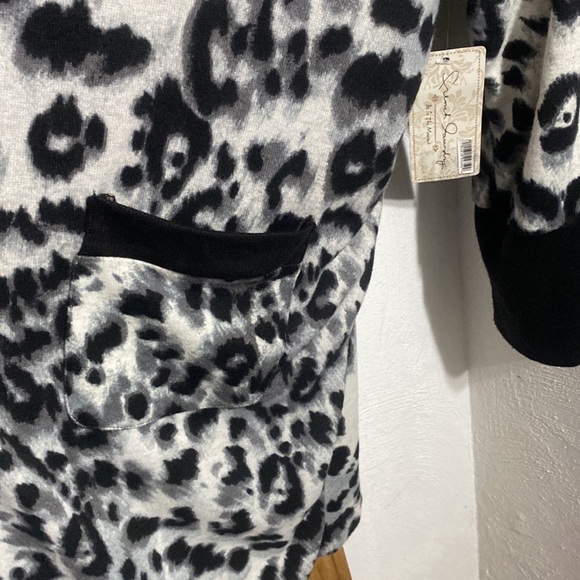 French laundry 5% spandex Jack & Sally cardigan 2X+CROCS Platforms sz9 - Picture 9 of 17